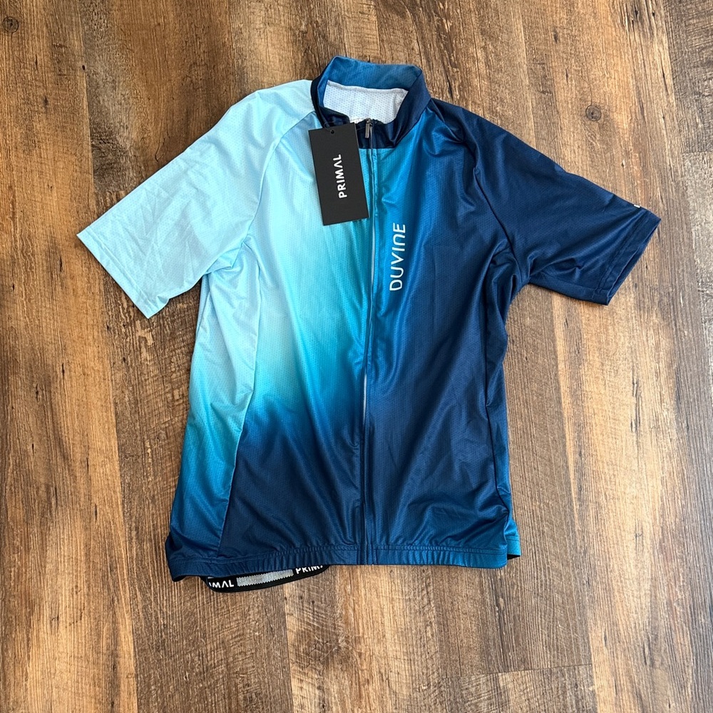 Primal Blue duvine Cycling Jersey NWT SZ MED